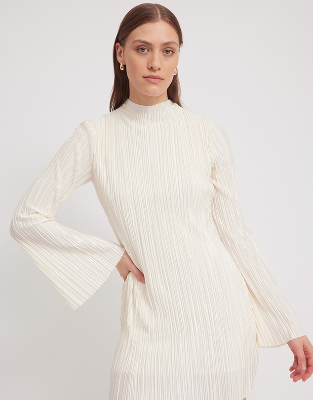 TOJHA - CHANTE TUNIC DRESS - IVORY