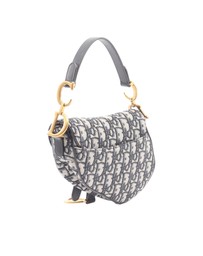 Pre-Loved by Azura Reborn - Pre-Loved Mini Oblique Canvas Saddle Bag