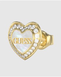 GUESS - Amami Gold Tone Stud Earrings