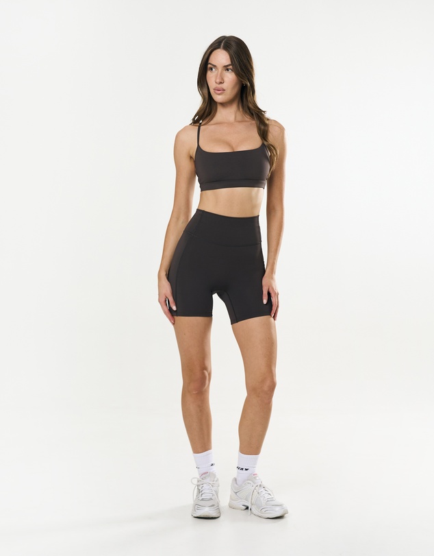 STAX. - Crossback Sports Crop Astryx - Truffle