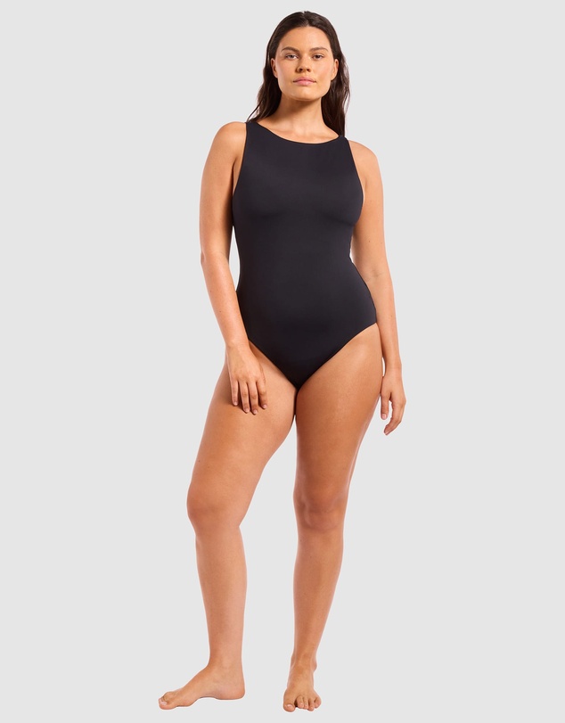 JETS - Jetset Smooth Boat Neck One Piece