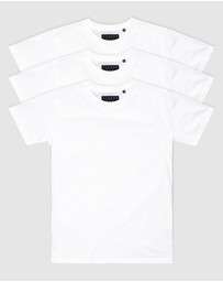 Xander - 3-Pack Blanc Tee - Youth