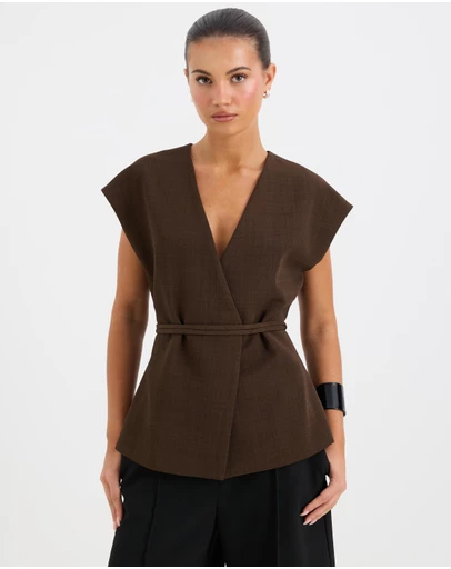 Calli - Tori Wrap Top