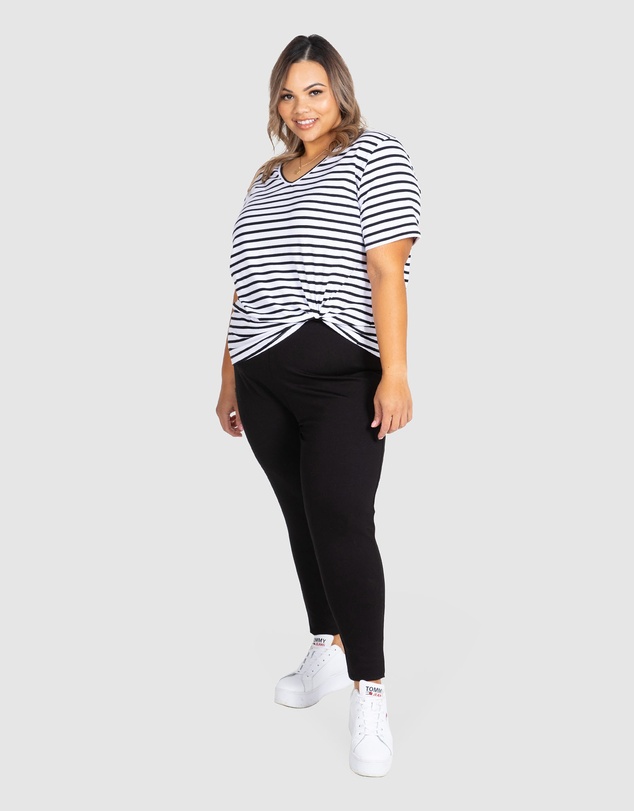 Love Your Wardrobe - Lola Slim Ponte Pants