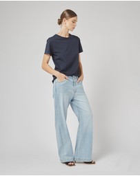 DRICOPER DENIM - Clare Navy Tee