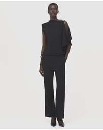 M.N.G - Blouse With Asymmetrical Neckline