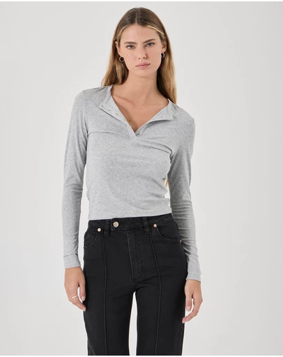 Rolla's - Studio Henley LS Top
