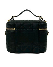 Pre-Loved by Azura Reborn - Pre-Loved Small Lambskin Cannage DiorTravel Vanity Case