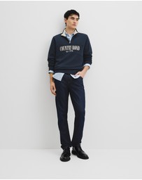 Country Road - Australian Cotton Half Zip Heritage Sweat