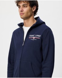 Gant - Graphic Full Zip Hoodie