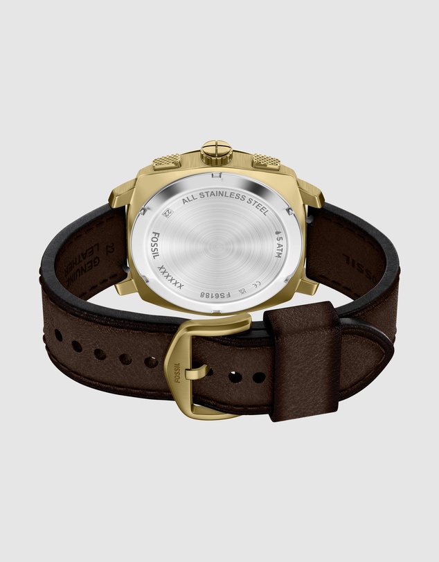 Fossil - Machine Brown Chronograph Watch