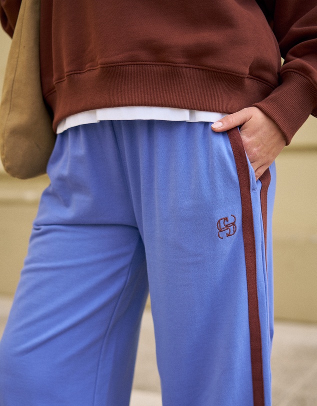 Ceres Life - Gigi Wide Leg Terry Trackpant