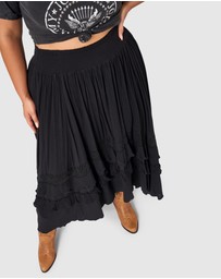 The Poetic Gypsy - Frontier Maxi Skirt