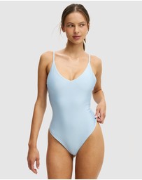 Cotton On Body - Thin Strap V-Neck Cheeky One Piece