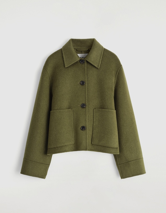 COS - Boxy Double-Faced Wool Jacket