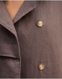 Oxford - Griffin Linen Bomber