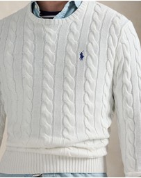 Polo Ralph Lauren - Cable-Knit Cotton Sweater