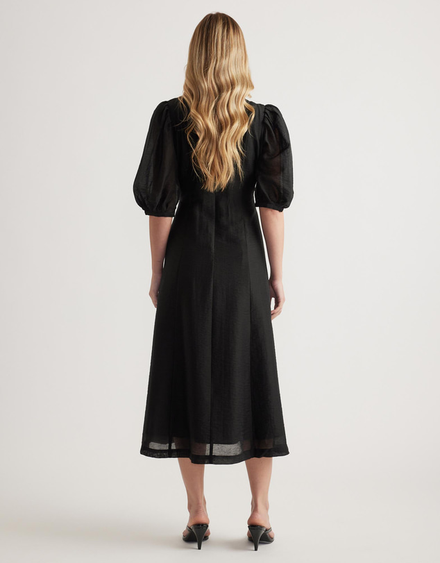Decjuba - Polly Textured Midi Dress