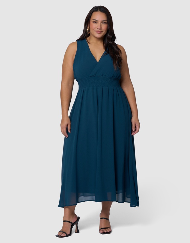 Pink Dusk by Curve Project - Watermelon Sugar Maxi Dress