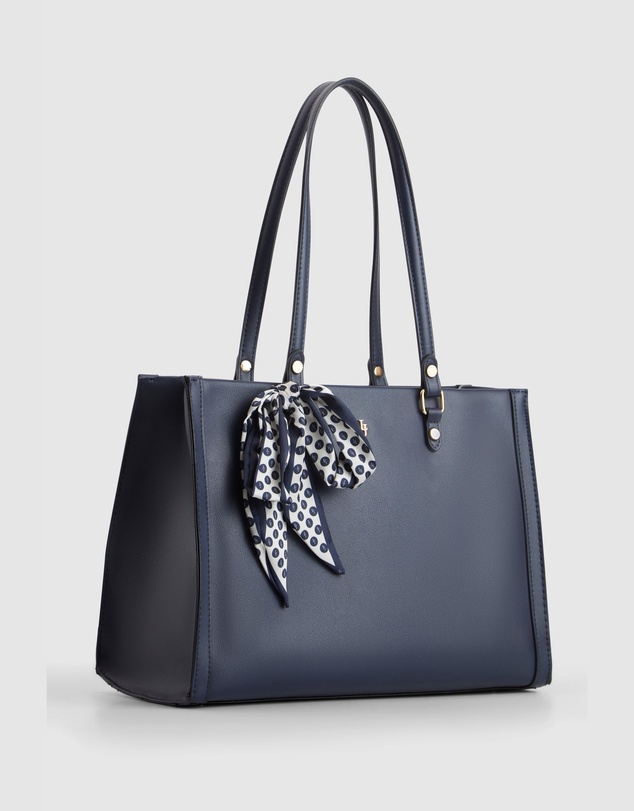 Laura Jones - Scarf Work Tote Bag