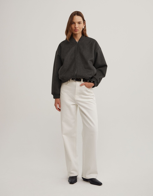Witchery - Felted Zip Bomber Jacket