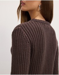 The Fated - Jonah Crew Neck Knit Jumper