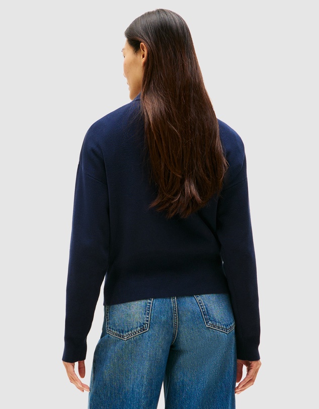 Tommy Hilfiger - Graphic Mock Neck Sweater