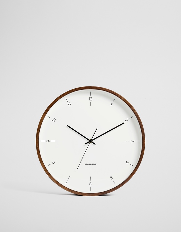 Country Road - Della Wall Clock