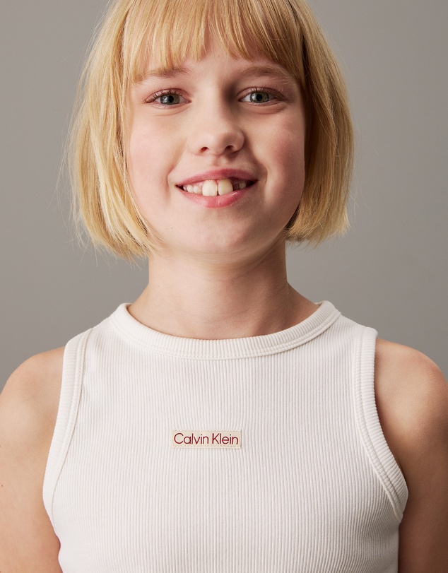 Calvin Klein Jeans - Girls Ribbed Tank Top