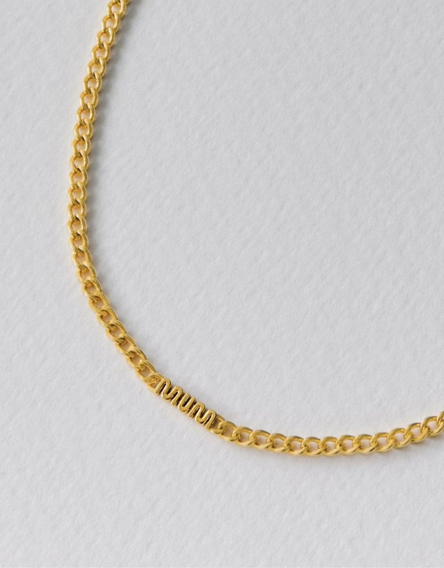 SAINT VALENTINE - MUM Chain Necklace - Gold