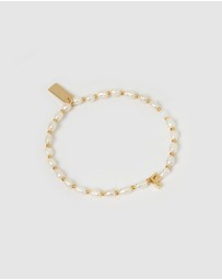 Arms Of Eve - Initial Pearl Bracelet