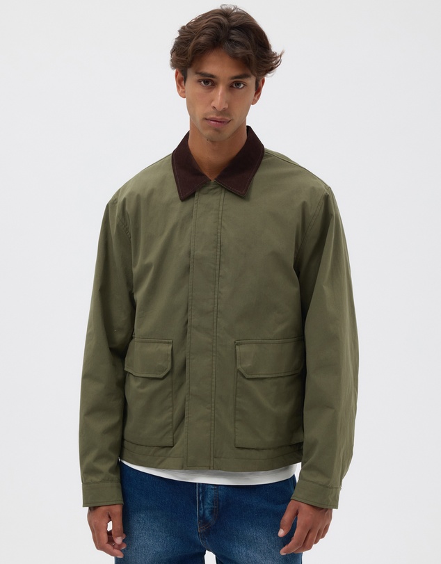 AERE - Collared Barn Jacket