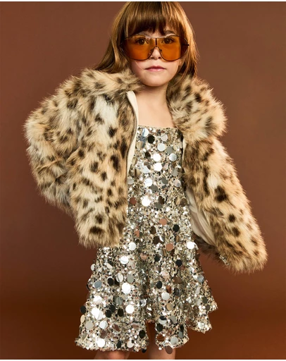 Bardot Junior - Sylvie Faux Fur Jacket - Kids-Teens
