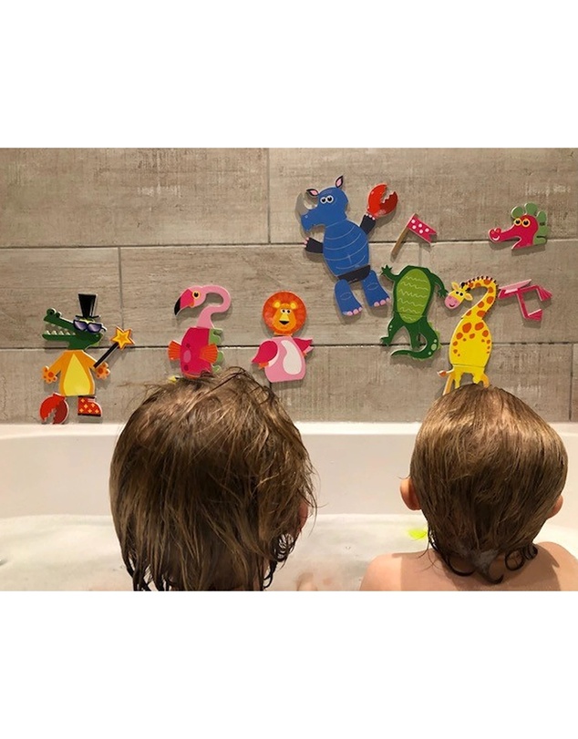Bright Child - Amazing Animals Bath Stickers