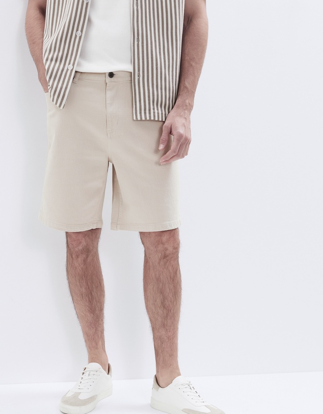 UNISON - Loose Fit Denim Short