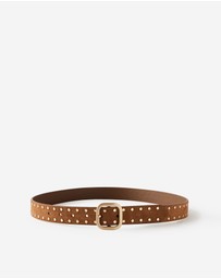 Rubi - Slim Dad Studded Belt