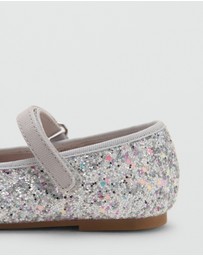 M.N.G - Glitter Ballet Shoes - Babies-Kids