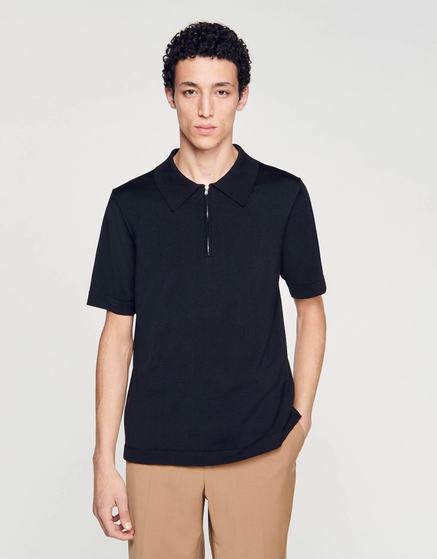 Sandro - Pablo Zip Sweater