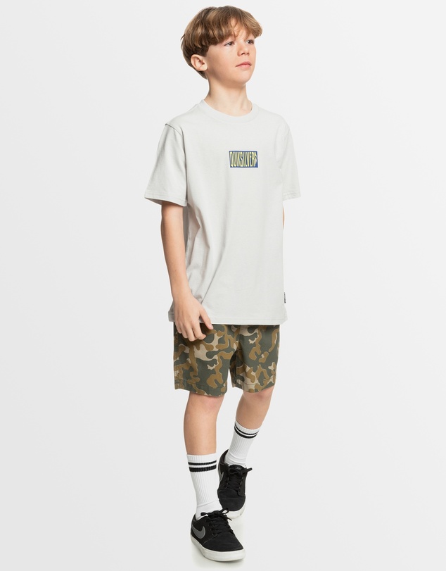 Quiksilver - Boys 8 to 16 Crossed Out T-Shirt