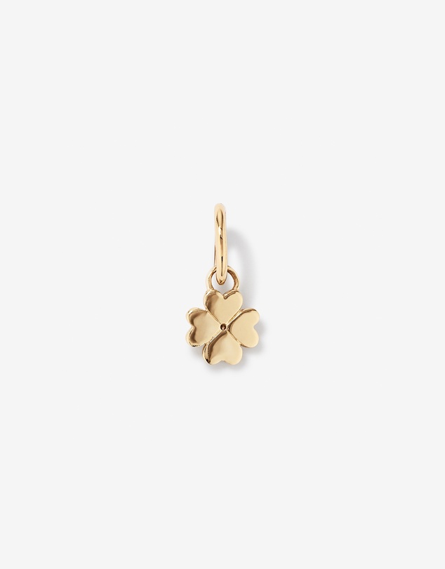 Michael Hill - Diamond Accent Four Leaf Clover Pendant in 10kt Yellow Gold