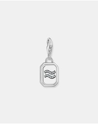 THOMAS SABO - Charm Pendant Aquarius Zodiac Sign Silver