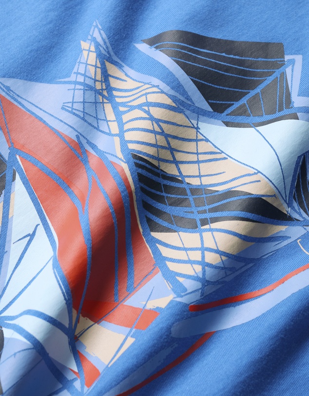 Seasalt - Seasalt Cornwall Blue Midwatch T-Shirt