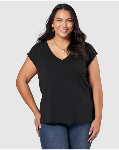 Something 4 Olivia - Emma V Neck Tee