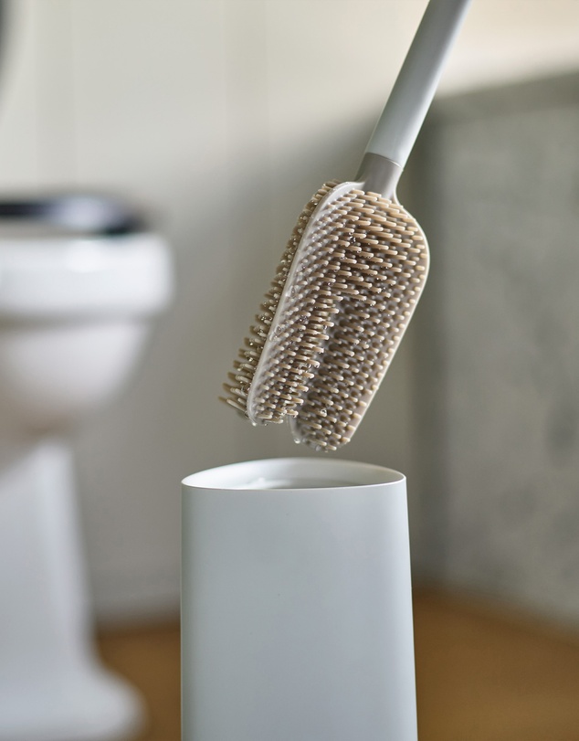 Joseph Joseph - Flex™ 360 Advanced Toilet Brush with Matt Finish (Ecru)