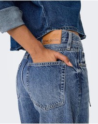 ONLY - Gianna High Waisted Straight Jeans