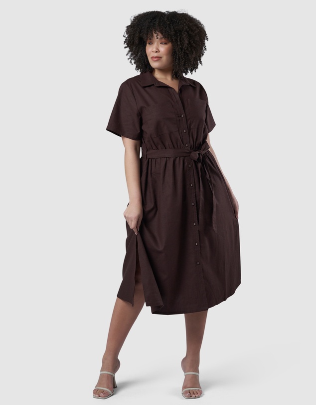 Something 4 Olivia - Frankie Shirt Midi Dress