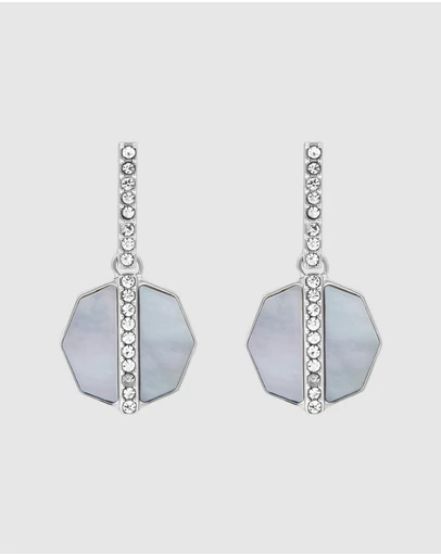 Fossil - Jewelry Silve-Toner Earring