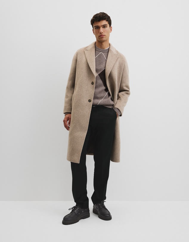 Country Road - Single Breasted Tailored Overcoat