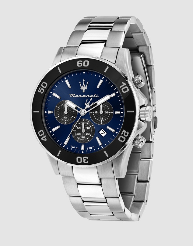 Maserati - Maserati Competizione 43mm Blue Stainless Steel Watch