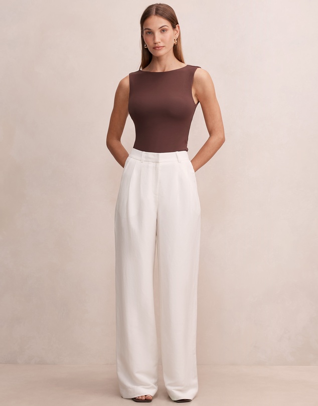 Forever New - Eva Linen Wide Leg Pants